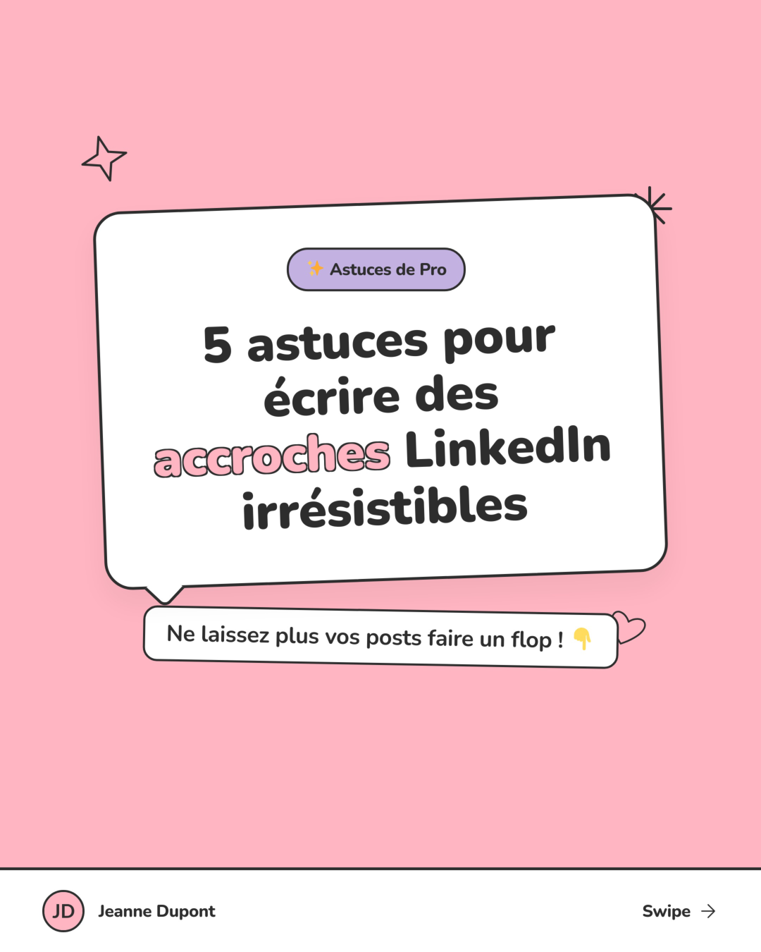 Exemple de carrousel Pastel Friendly